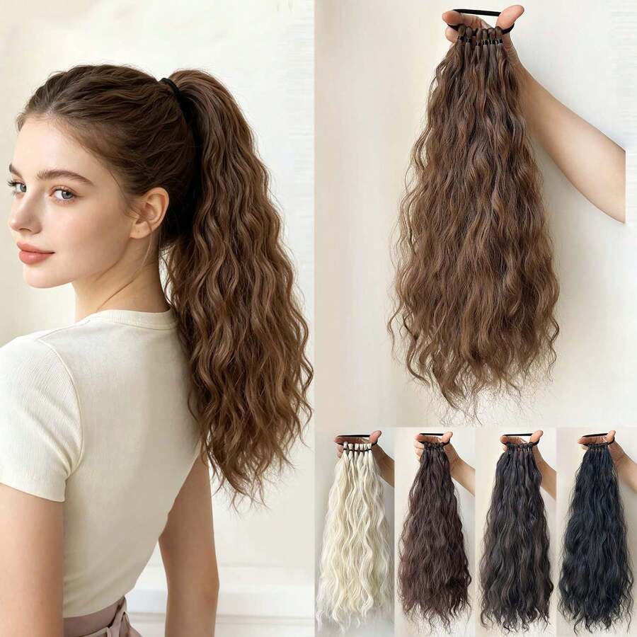 Tóc giả tự nhiên chân thực phù hợp đeo hàng ngày - Nhiều màu - Xem 1
