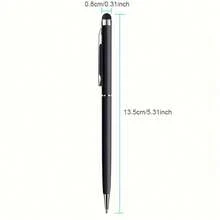 3pcs/Set 2-In-1 Retractable Ballpoint Pen/Stylus Pen Set, Suitable For Touchscreens And Most Smartphones; 1.0mm Tip Multi-Function Writing Tool, Ideal For Office, School, Home, Back To School And School Supplies - A - View 9