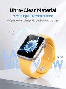 UGREEN Compatible With IWatch, Apple Watch Screen Protector, Full-Screen Anti-Drop Protective Film - Clear - View 3