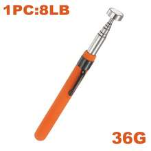 8LB Telescoping Magnetic Pickup Tool With Pen Clip – Stainless Steel Grabber, Ergonomic Grip, Manual For Auto, Construction & Home Repair, Compact Mechanic Tool - A - View 10