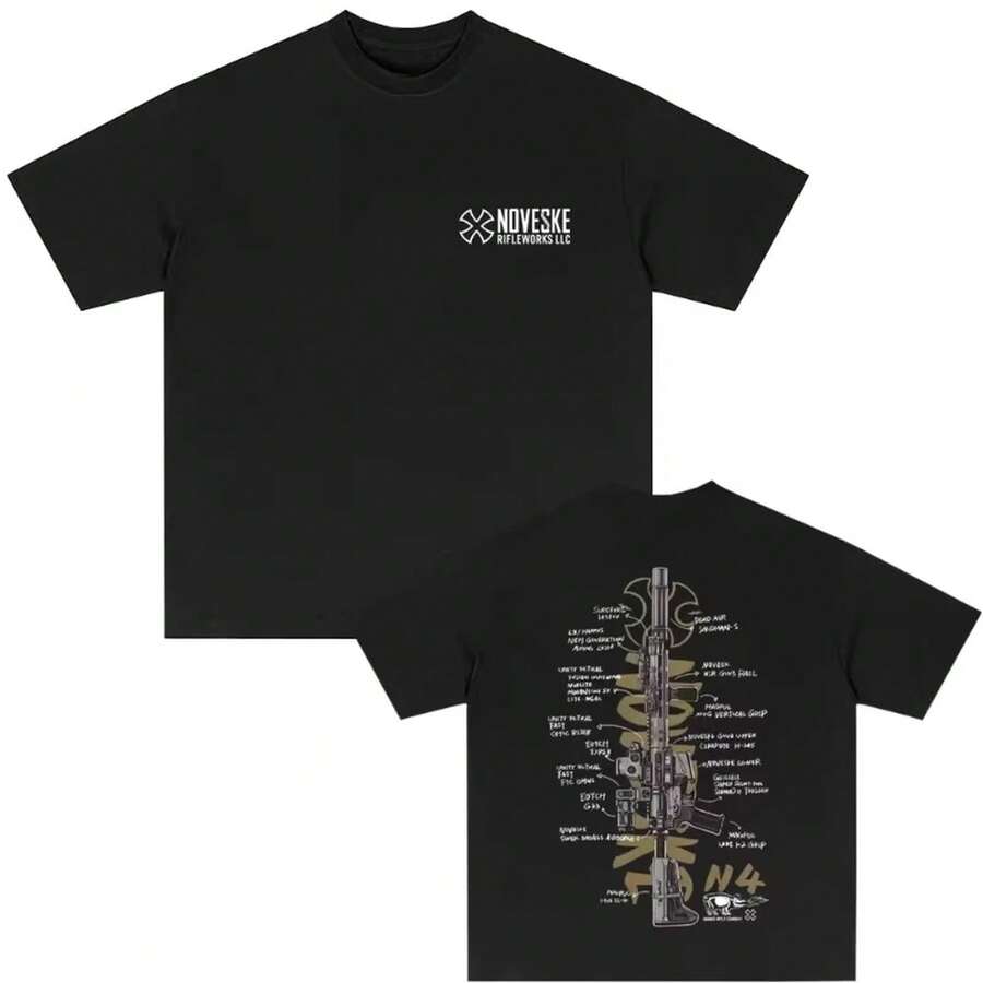 Men T-Shirts - Black - View 1
