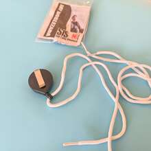 Automatic Shoelace Magic Prop, Battery-Free Self-Threading Shoelace Tool, Suitable For Street Performance And Party Fun - Black and White - View 9