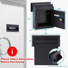 Wall-Mount Mailboxes - Duvara monte - Görünüm 4
