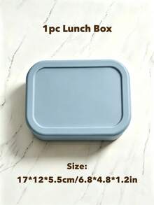 Customized Back To School Silicone Lunch Box, Back To School Gift, Personalized Student Food Storage Portable Meal Container, Practical School Supplies, Suitable For Students, Office Workers, Home Meal, Fruit, Dessert Storage - New - View 23