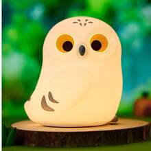 GLOOPRO Owl Night Light, Soft Owl Gift, Rechargeable, Dimmable, Timed, LED Bird Silicone Night Light, Children's Bedroom, Kindergarten, College Dormitory Decorative Light - Owl Night Light - View 3