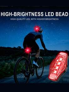 4/2pcs Wireless LED Strobe Lights With Remote Control, USB Rechargeable, 8-Color High Brightness Waterproof Anti-Collision Warning Lights, Suitable For Cars, Motorcycles, Drones, Trucks, Bicycles (Activate Before Use, Unplug After 2 Seconds Of Powering On) - Airplane Lights - View 7