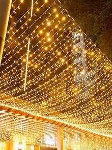 1pc Home Decoration LED Fairy Light String, Battery Powered, Garden And Tree Decoration, Indoor Room Bedroom Window Sill Decoration Light String, Holiday Wedding, Birthday Party Event, Couple's Anniversary Decoration - LED - View 11