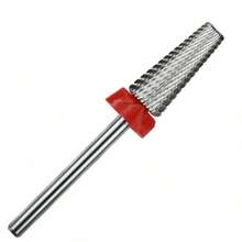 Mata Bor Kuku 5-in-1, Tangkai 3/32" Mata Bor Tapered Karbida Tungsten untuk Penghapusan Cepat Kuku Akrilik, Gel Keras, dan Kutikula, Mata Bor Kikir Kuku Elektrik Profesional untuk Mesin Bor Kuku - MultiWarna - View 7