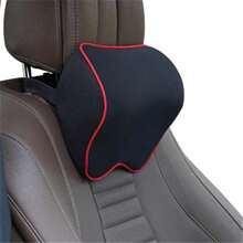 Car Neck & Lumbar Pillow - White - View 3