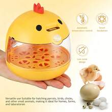 Inkubator Rumahan Kecil, Kompak dengan Lampu Penerangan Telur, USB, Tampilan Suhu, Jendela Transparan Ringan, Cocok untuk Telur Ayam, Bebek, Puyuh, Angsa, Kontrol Kelembapan, Pengaturan Suhu Otomatis, Pemutaran Telur Manual, Penggunaan Edukatif - MultiWarna - View 12