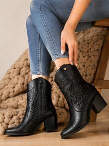 Women Ankle Boots & Booties - Black - View 3