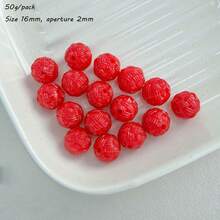 3D Simulation Yarn Ball Macaron Colored Yarn Ball With Perforated Beads, Handmade Bead DIY Phone Chain, Hair Accessories And Other Accessories - Multicolor - View 21
