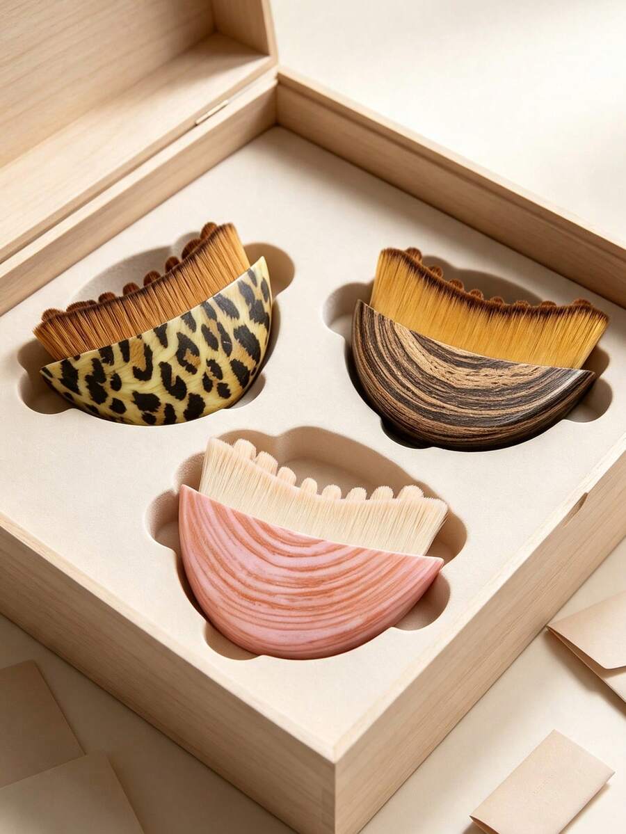 Lymphatic Drainage Face Brush - Dry Brushing Massager For Facial Contouring & Jawline Sculpting - Ergonomic Design For Precise Skin Fit & Fatigue Relief.
