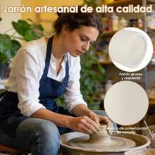 Set di 3 vasi moderni in ceramica, vaso decorativo minimalista in stile nordico boho, elegante vaso da fiori da tavolo per soggiorno, sala da pranzo, matrimoni e decorazione d'interni - 3pz - Visualizzare 3