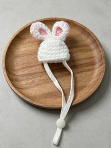 1pc Cartoon Knitted Mini Hat, Multiple Cartoon Yarn Hats, Handmade Knitted Pet Hat - Multicolor - View 11