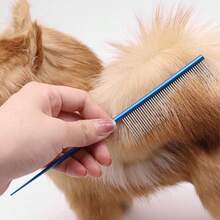 1PC Pet Hair Comb Metal Shedding Dog Grooming Comb Hair Remover Cat Dogs Cleaning Brush Cats Pets Accessories Dropshipping - Multicolor - View 6
