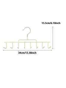 No-Crease Clothes Hanger Home Use Hanging Clothes Drying Rack Pants Clip Anti-Slip Hanger Bedroom Anti-Shoulder Corner Drying Rack Hat Storage Organizer - Multicolor - View 9