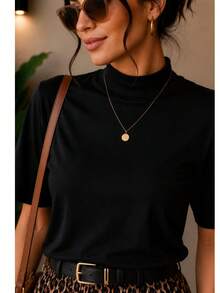 Women Blouses - Black - View 6