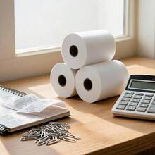 Industrial-Style Home Office Desk Paper Organizer - White - View 5