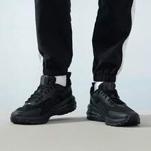 PUMA Hypnotic Lightweight Shock-Absorbing Non-Slip Durable Comfortable Versatile Mesh Low-Top Lifestyle Casual Shoes Unisex - Black - View 5