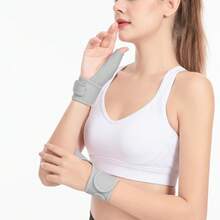 1pc Adjustable Compression Wrist Band With Wrist Support, Breathable Comfortable Neutral Wrist Guard, Suitable For Badminton, Tennis And Daily Wear - Multicolor - View 6