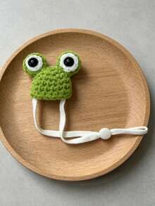 1pc Cartoon Knitted Mini Hat, Multiple Cartoon Yarn Hats, Handmade Knitted Pet Hat - Multicolor - View 12