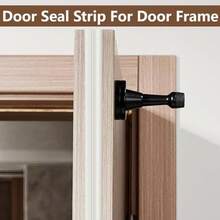 moonoom - Sello de cuña de, tiras de aislamiento autoadhesivas para ventanas y puertas, cinta selladora de huecos de espuma sintética insonorizada para puerta de ventana, marco de cajón - 235 pulgadas - Ver 6