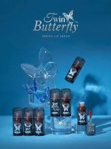 FLORTTE Twin Butterfly 系列護唇精華液 - B03# Ebony Rose - 查看 2