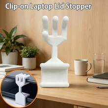 Laptop Anti-Closing Bracket, Laptop Cooling Stand, Laptop Stand, Keyboard Stand, Mini Laptop Stand, Portable Laptop Stand, External Monitor Computer Limit Plate, Portable Laptop Stand, Ergonomic Design, Suitable For All Laptops, Effectively Prevents Accidental Closing Causing Screen Blackout And Shutdown, Friendly Tool For Office Workers And Gaming Enthusiasts - A - View 7