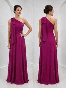 Women Dresses - Rose Red - View 7