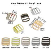 SinHo Zinc Alloy Ladder Lock Buckles Non-Slip Webbing Strap Adjusters Rustproof Metal Slide Premium Buckles For Backpack Gear Repair - Multicolor - View 8