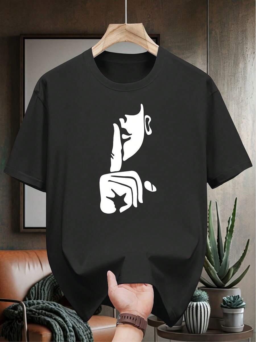 Men T-Shirts - Black - View 1