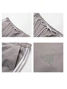 Adidas Women's Sport Pants DCE BLN PNT Drawstring Casual Wide-Leg Sweatpants KZ4224 - Pigeon Grey - View 11