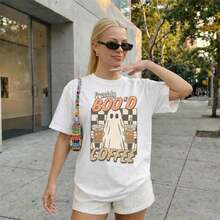 Women T-Shirts - 白色 - 查看 1