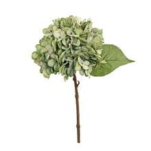6pcs Artificial Hydrangea Bouquet, Fake Flower Plants, Room Decor, Garden Autumn Decoration, Dining Table Decor, Birthday Party Decoration, Wedding Flower Basket, Bridal Bouquet, Home Decor, Restaurant, Bedroom, Windowsill Decor, Vase Decoration, Valentine's Day Gift, New Year Decoration, Outdoor Garden, Back To School Season - Green - View 3