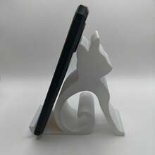 Universal Phone And Tablet Stand, Suitable For Bed, Office, Car Use, Cute Cat And Dog Design, Hands-Free Video Call, Pet Lover Must-Have Fun Shaped Phone Holder, Christmas Gift Phone Stand, Halloween Phone Stand - Multicolor - View 8
