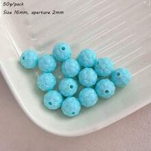 3D Simulation Yarn Ball Macaron Colored Yarn Ball With Perforated Beads, Handmade Bead DIY Phone Chain, Hair Accessories And Other Accessories - Multicolor - View 25