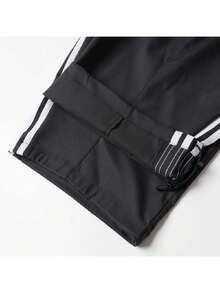 Adidas Women's Sports Long Pants DCE BLN PNT 26 Summer New Drawstring Wide Leg Casual Pants KZ4198 - Black - View 3