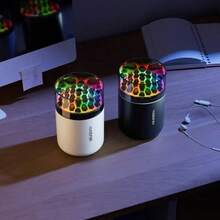 便攜式迷你桌面加濕器 USB供電，360°出霧超音波加濕器，彩色LED氛圍燈香氛擴香機，適合旅行與居家使用 - Mist - 查看 12