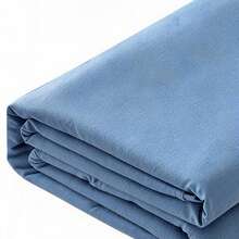 Plain Turkish Cotton Fitted Sheet - Single & Double Soft Touch Breathable 120*200 -- 180*200 - Baby Blue - View 3