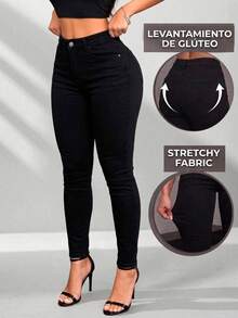 OPP´S JEANS Women Jeans - 黑色 - 查看 1