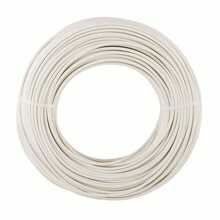 IUSA GROUP Cable de Cobre Calibre 12 AWG Blanco THHW-LS 50 m 600V para Instalación Eléctrica Residencial e Industrial en Conduit, IUSA - Blanco - Ver 1