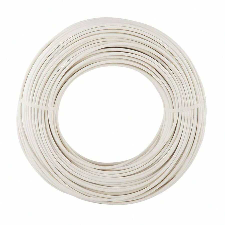 IUSA GROUP Cable de Cobre Calibre 12 AWG Blanco THHW-LS 50 m 600V para Instalación Eléctrica Residencial e Industrial en Conduit, IUSA - Blanco - Ver 1