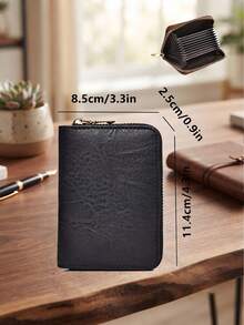 New PU Crossbody Bag, Business Casual Bag, Student Bag, Commuter Bag, Premium PU Material, - Multicolor - View 11