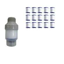 Household Washing Machine Pre-Filter, Universal Washing Machine Inlet Water Filter Device. Simple Tool-Free Quick Installation And Removal, Compact Body Without Occupying Extra Space, Easy Installation, Filtration Model - Multicolor - View 10