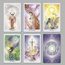 12X7cm Shadowscapes Tarot 78 Cards/Set Beautiful Purple Design For Friends Gift Board Game Holiday Party Leisure Funny Games - Multicolor - View 1