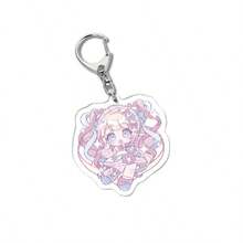 Anime Heavy Dependence Acrylic Keychain Pendant Creative Funny Accessories Gift - Multicolor - View 8