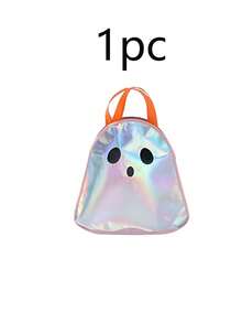 1pc/3pcs Happy Halloween Non-Woven Gift Bag – Durable, Reusable Tote With Handles Featuring Black Cat, Ghost, And Pumpkin Designs – Perfect For Halloween Gifts - Multicolor - View 11