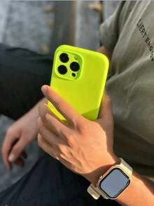 Casing Ponsel Silikon Cair - Hijau - View 2