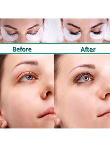 400/200/100pcs Eyelash Extension Eye Patches, Hydrogel Material, No Shedding, Suitable For Eyelash Extensions, Makeup And Skincare - Silver - View 3